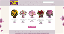 Desktop Screenshot of graceharperflorist.com